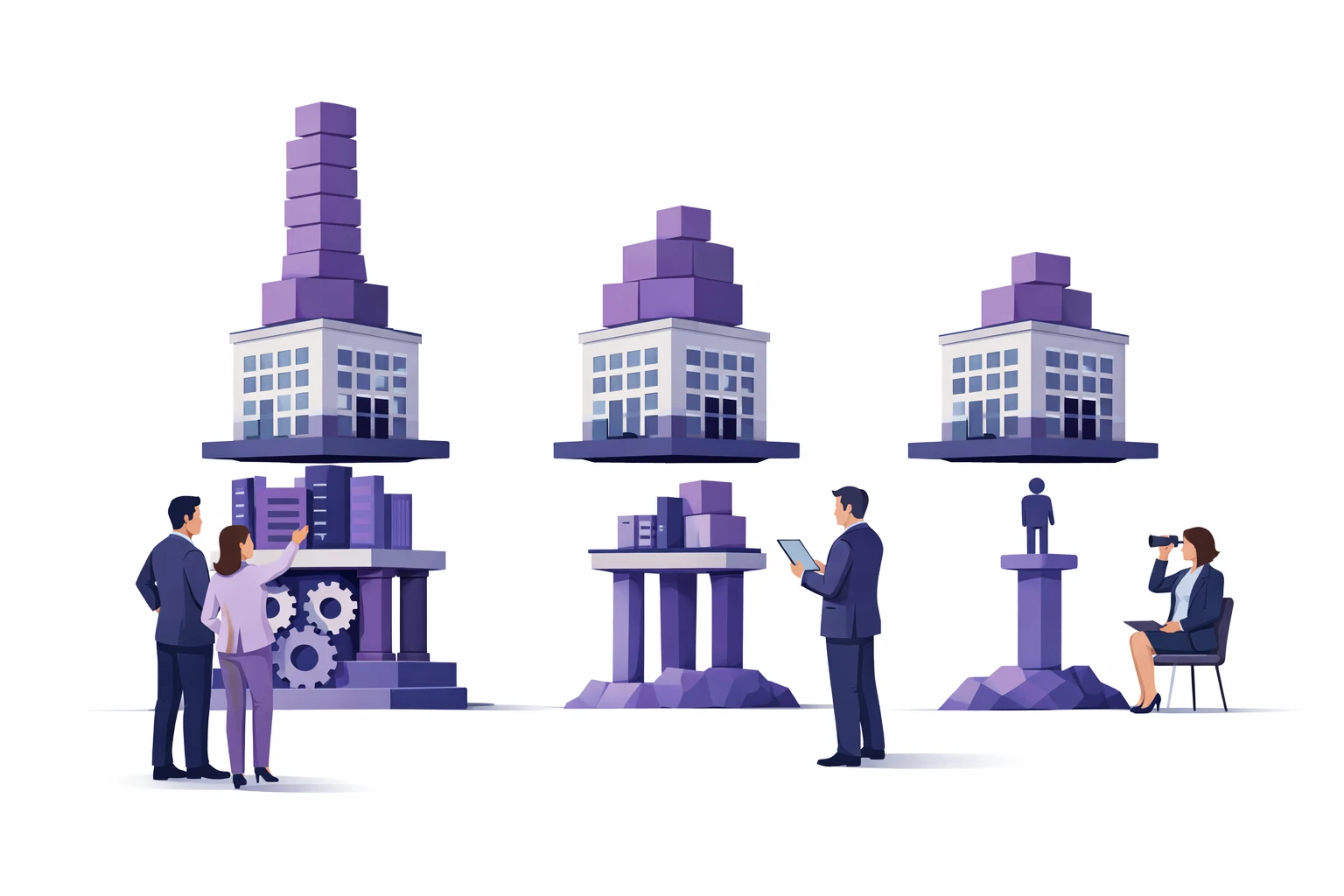 Business valuation multiples illustration showing how company structure, systems, and owner dependence influence buyer risk and business value Future Business Brokers Pty Ltd image